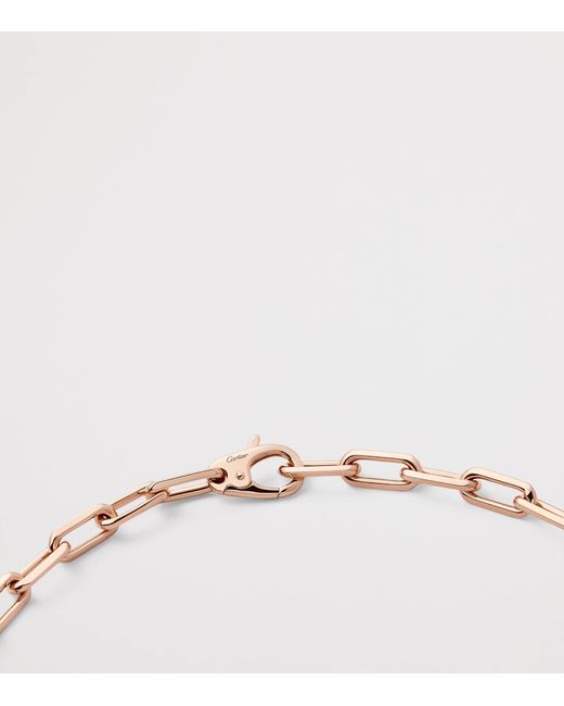 Cartier Metallic Medium Santos De Chain Necklace