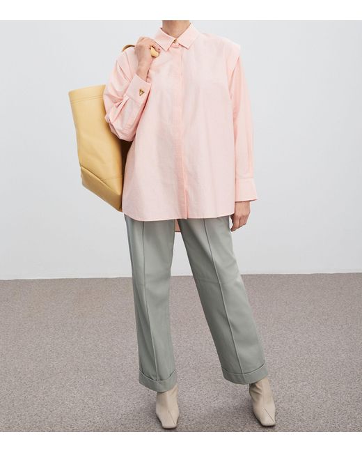 Aeron Pink Cotton-blend Elysee Shirt