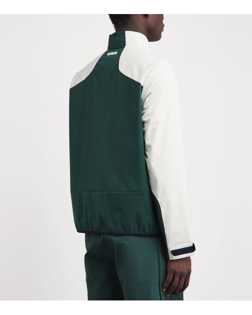 Ralph Lauren Green Colour-Block Packable Jacket for men