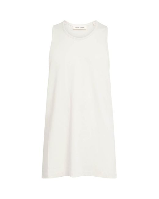 Fear Of God White Cotton-Blend Oversized Tank Top for men