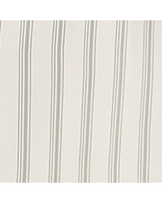 The Row White Eirlys Silk Stripe Shirt