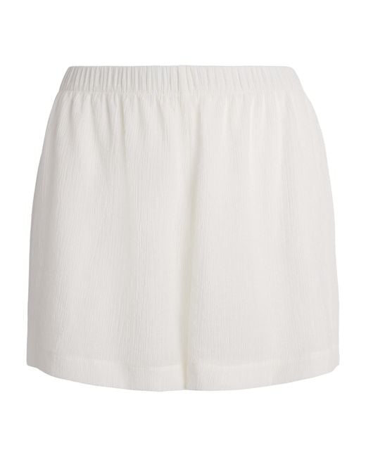 Away That Day White Maldives Shorts