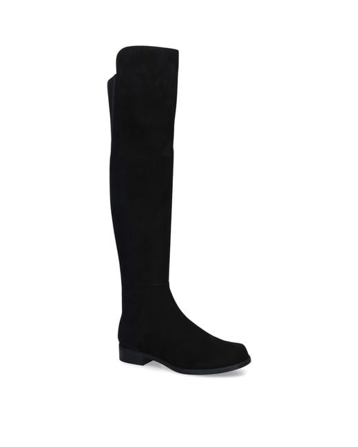 Stuart Weitzman Black 50/50 Over-The-Knee Boots