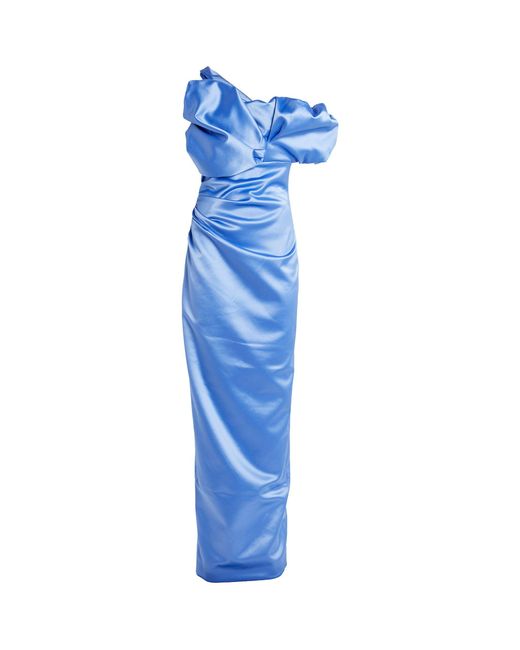 Rachel Gilbert Blue Larna Gown