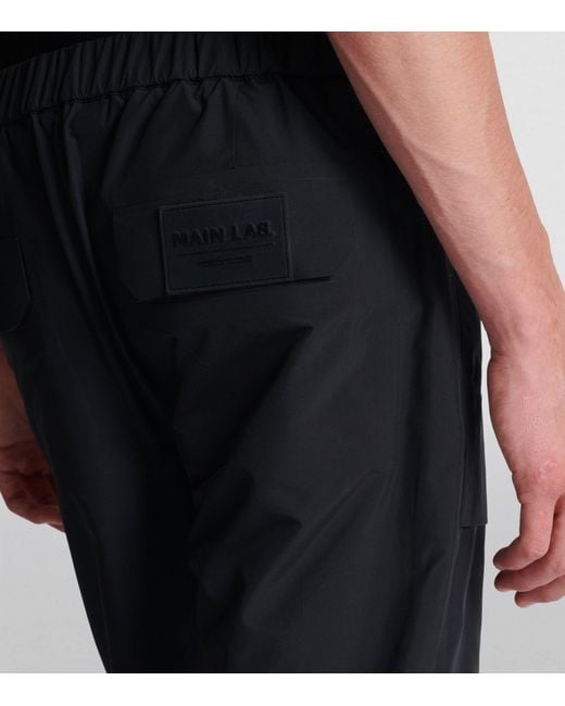 Balmain Gray Main Lab Cargo Trousers for men