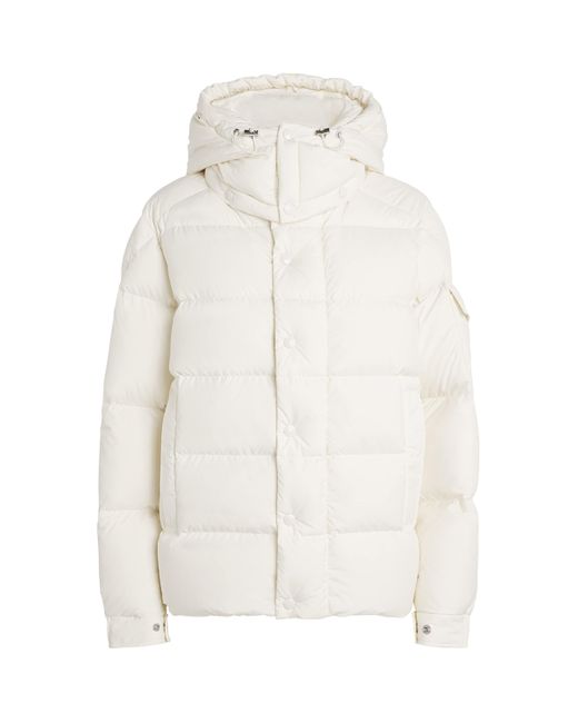 Moncler White Down Maya Puffer Jacket