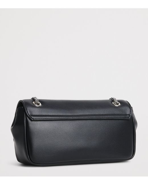 Vivienne Westwood Black Chain Wallet Cross-Body Bag