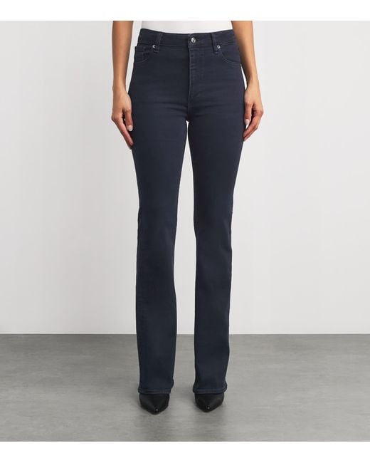 FRAME Blue The Reboot Bootcut Jeans