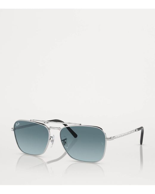 Ray-Ban Blue Metal 0Rb3636 Sunglasses