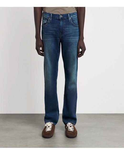 PAIGE Blue Normandie Straight Jeans