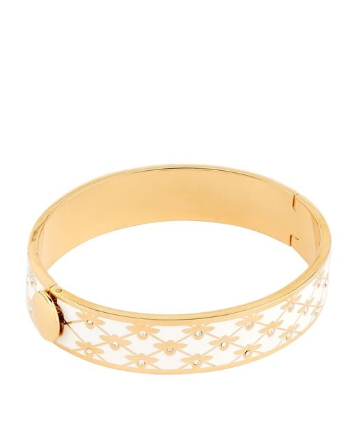 Halcyon Days Metallic Bee Trellis Bangle