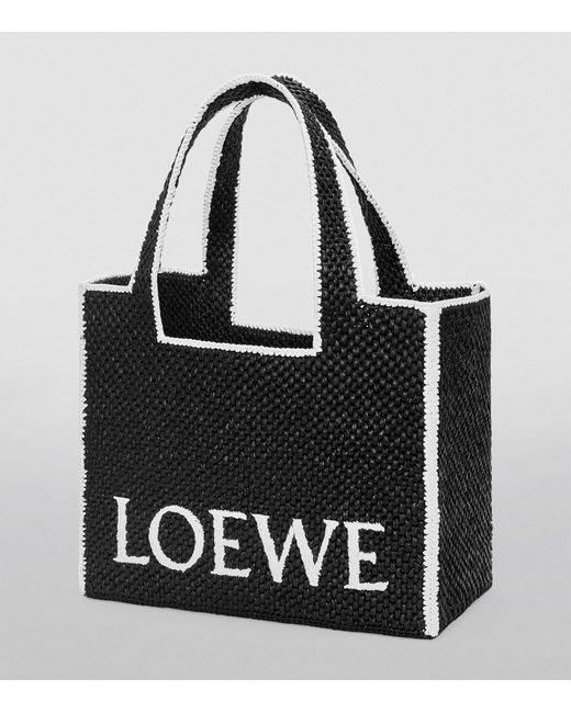 Loewe Black Largefont Tote