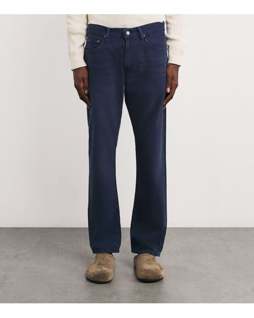 Polo Ralph Lauren Blue Hampton Relaxed Straight Jeans for men