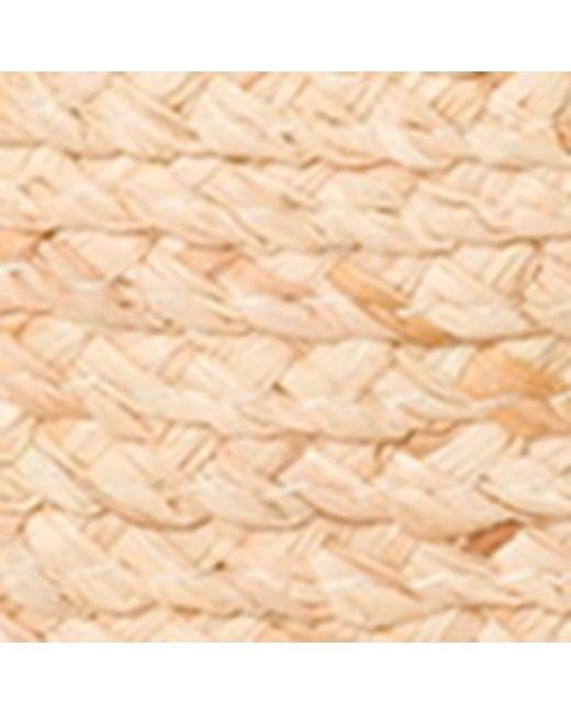 Miu Miu Natural Raffia Logo Hat