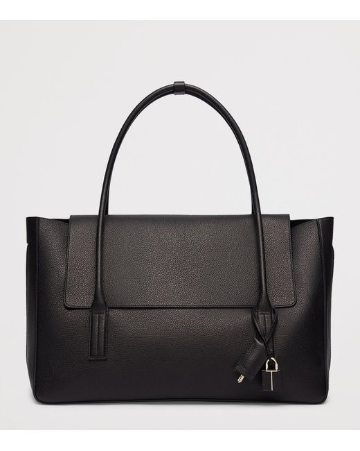 Tom Ford Black Leather Eclipse Shoulder Bag