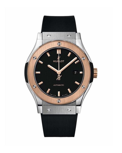 Hublot Black Titanium Classic Fusion Watch 42mm