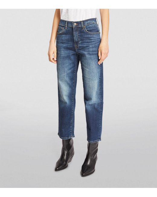 7 For All Mankind Blue The Modern Straight Retro Jeans