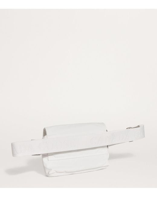 Canada Goose White Mini Waist Bag for men