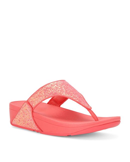 Fitflop Pink Opul Lulu Toe-post Sandals