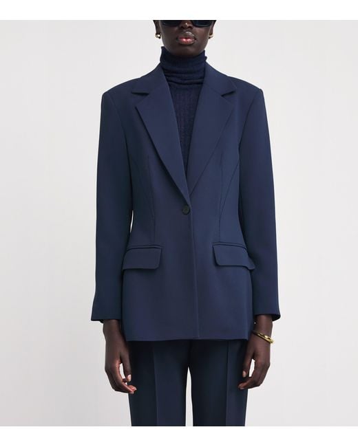 Joseph Blue Comfort Cady Fallon Blazer