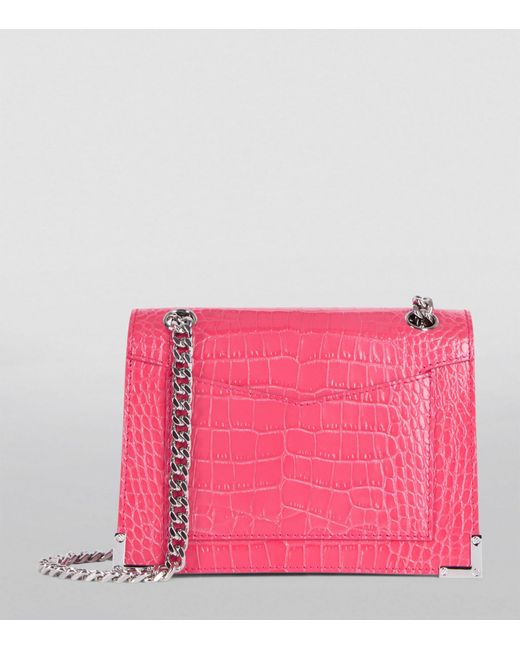 The Kooples Pink Small Leather Emily Shoulder Bag