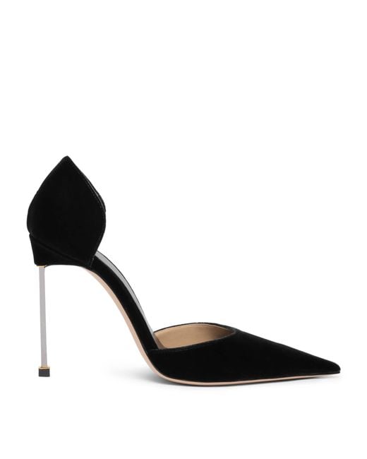 Tom Ford Black Velvet D'Orsay Pumps 105