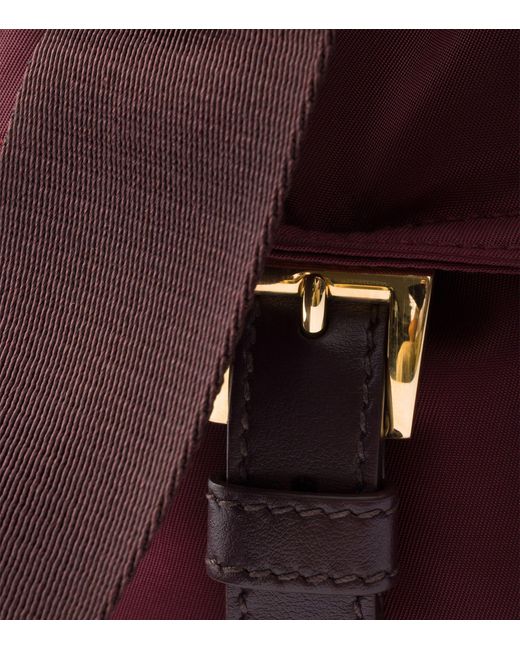 Prada Purple Large Re-Nylon Explore Shoulder Bag