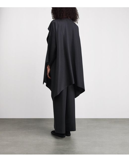 Eskandar Black Silk Plissé Jacket