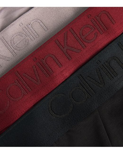 Calvin Klein Red Lyocell-Blend Briefs for men