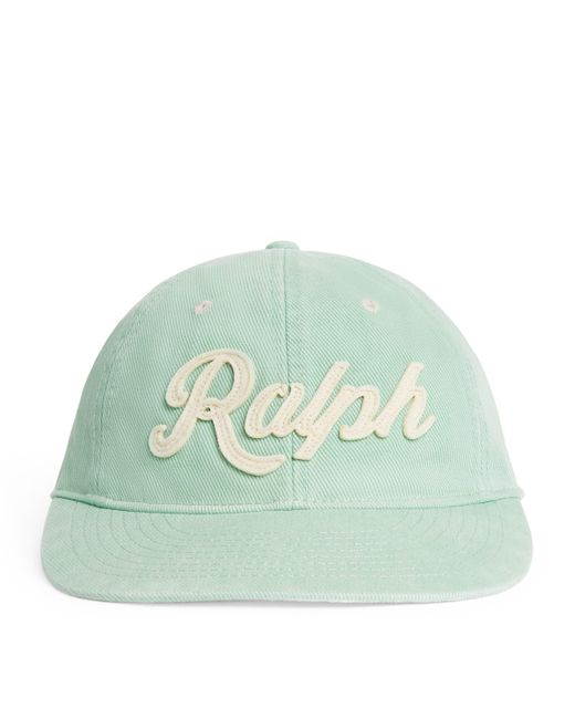 Polo Ralph Lauren Green Twill Logo Baseball Cap for men