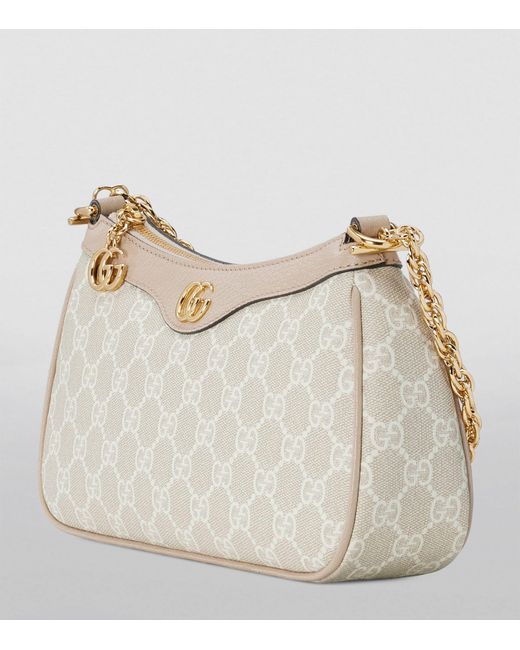 Gucci Gray Small Ophidia GG Shoulder Bag