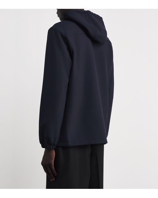 Sandro Blue Zip-Up Hoodie for men