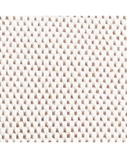 Chloé Metallic Small Canvas Clover Carry Top-Handle Bag