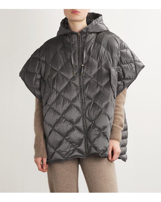 Max Mara Gray The Cube Quilted Jacket