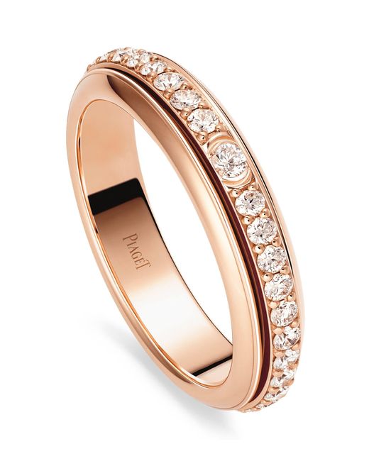 Piaget White Rose Gold And Diamond Possession Ring