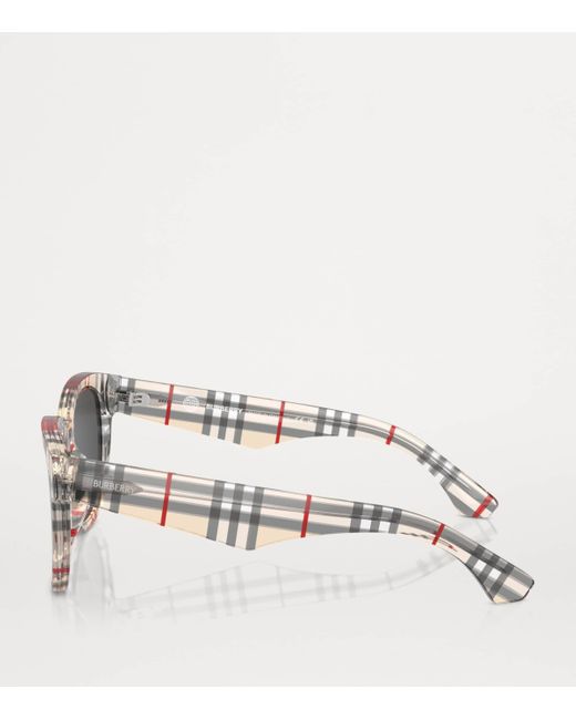 Burberry Gray Acetate Be4432U Sunglasses