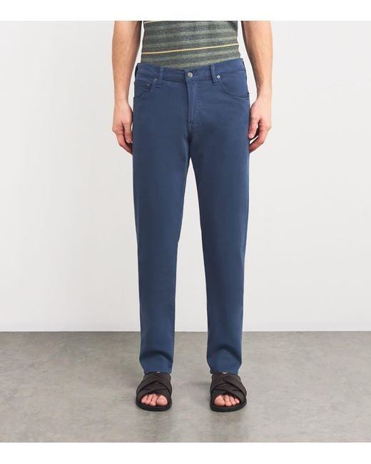 Citizens of Humanity Blue London Tapered Slim Trousers for men