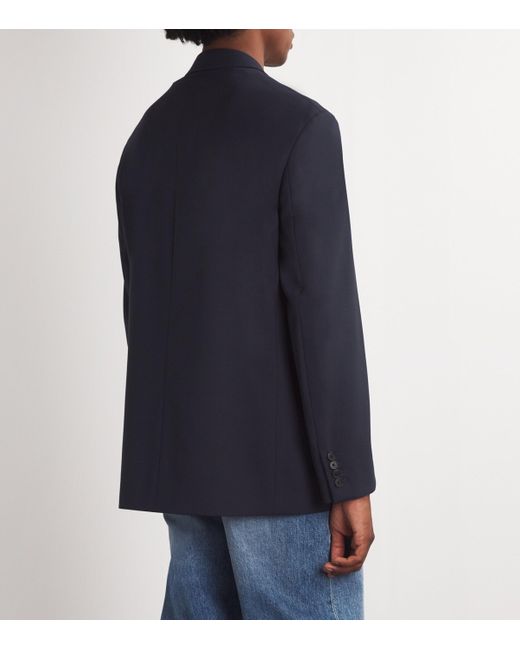 The Row Blue Eligio Suit Jacket for men