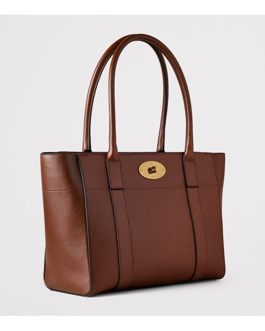 Mulberry Brown Leather Bayswater 9 To 5 Tote Bag
