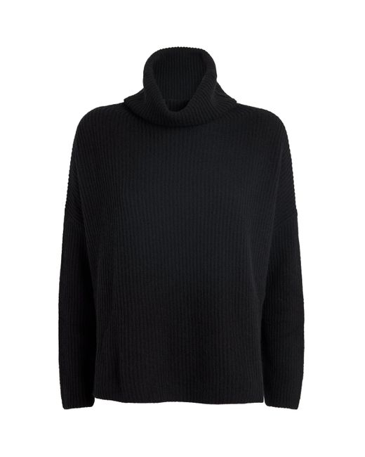 MAX&Co. Black Cashmere Rollneck Sweater