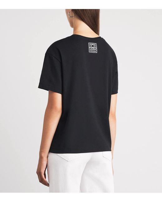 Totême Black Classic T-Shirt