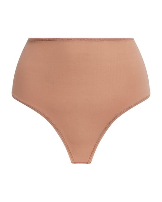 Skims Natural Fits Everybody High-Rise Thong