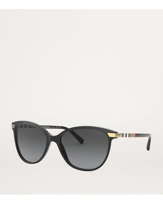 Burberry Gray Acetate Be4216 57 Sunglasses