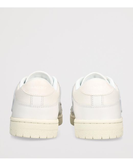 Amiri White Leather Skel Sneakers for men