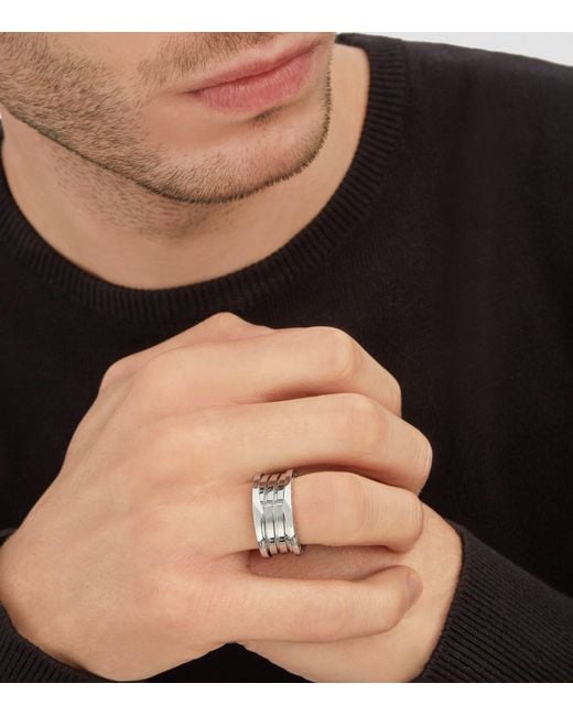 BVLGARI Metallic B.Zero1 Four Band Ring