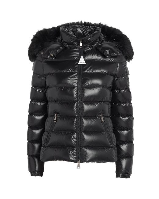 Moncler Black Down Quilted Badyf Jacket
