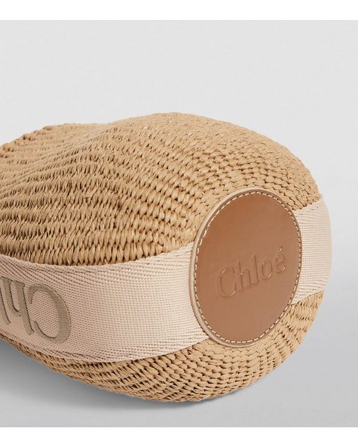Chloé Natural Small Woody Basket Bag