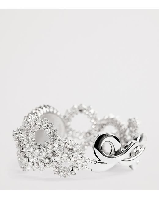 YEPREM White And Diamond Y-Memento Watch
