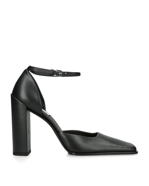 Alaïa Black Leather D'Orsay Pumps 90