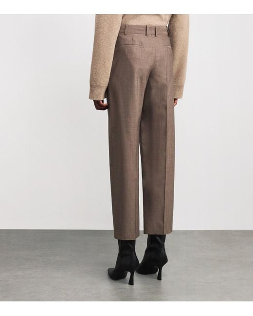 Joseph Brown Wool Trina Trousers